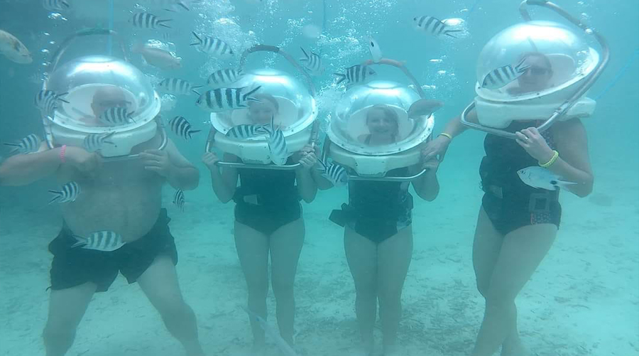 Under Sea Walk In Mauritius