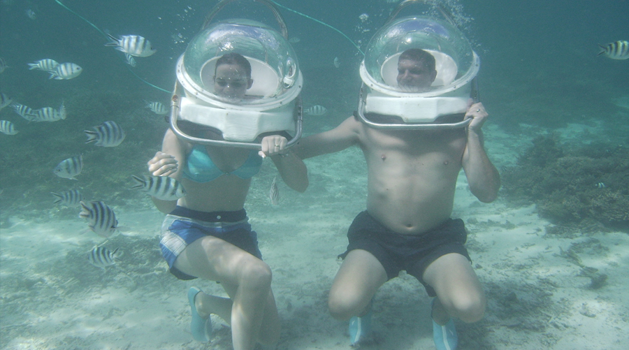 Under Sea Walk In Mauritius