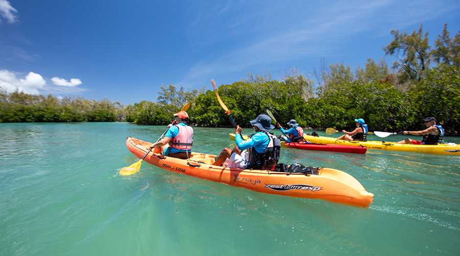 Kayaking Mauritius