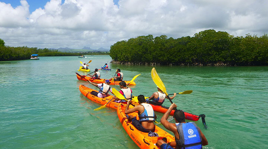 Kayaking Mauritius